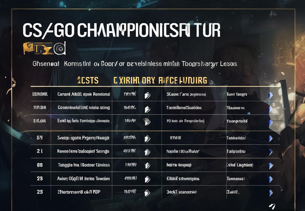 PGL公布“CS:GO冠军巡回赛”计划，衔接各第三方赛事积分